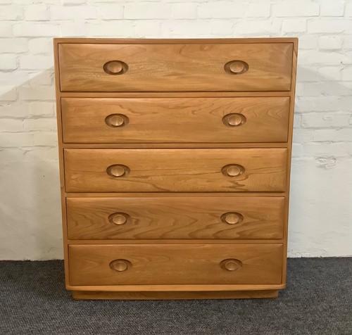 Ercol windsor tallboy chest - ercol,