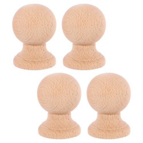 Pcs wooden finials for - pcs,