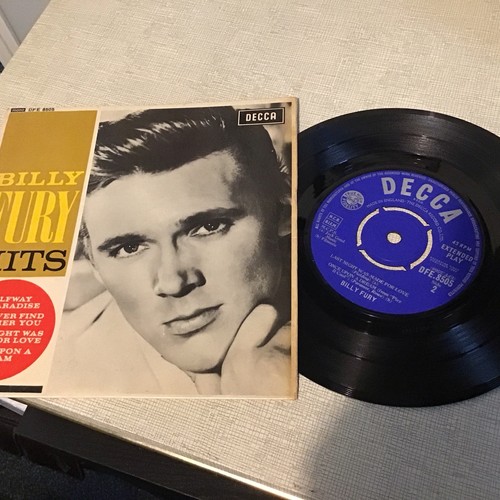 Billy fury ep vinyl - fury,