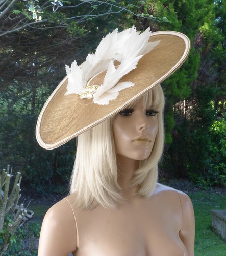 Super gold ivory feather - super,