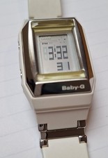 Baby-G BG-2200 Ladies Quartz Watch Work Silicon Strap. Working Perfectly