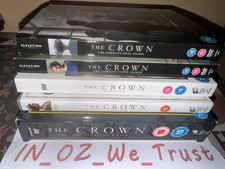 The Crown: Season 1-6 (DVD, 2024, 24-Disc Box Set)