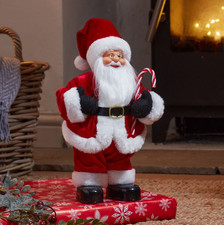 Three Kings Singing and Dancing Santa