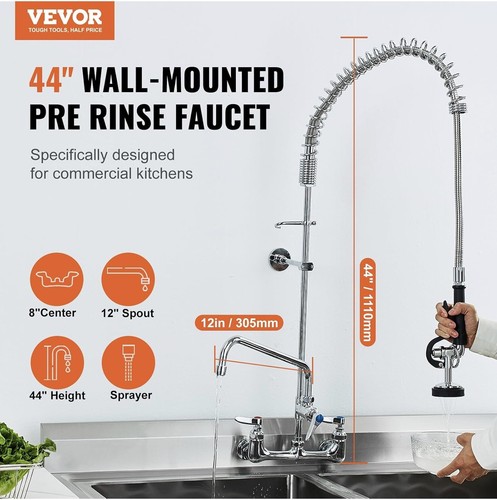 Commercial pre rinse - pre, spray