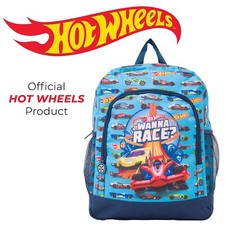 Hot Wheels Licenced Backpack School Bag | Official Kids Car Back pack | Large