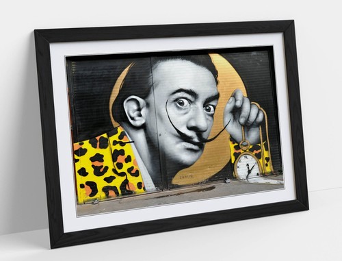 Salvador dali graffiti - dali, street