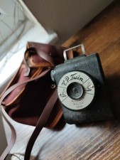 Elliot VP Twin Bloomed "Bolco" Lens Camera 1952 - with case untested 