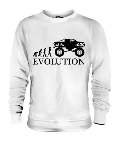 Monster truck evolution man - evolution,