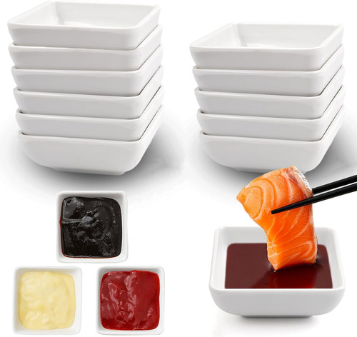 Ceramic dipping bowls pcs - bowls,12,