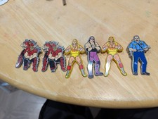 Wrestling Pin Badge Set
