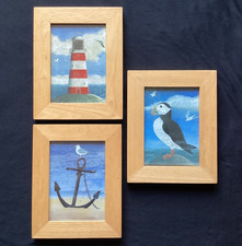 3 Seaside Prints By Martin