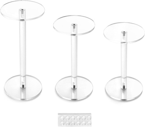Round acrylic display stand - acrylic,