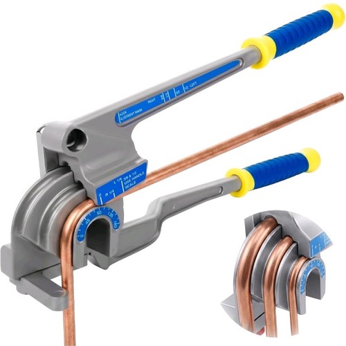 Manual tube bender - bender, adjustable