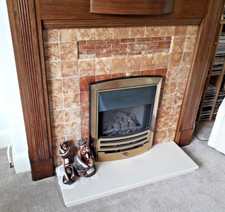 2nd hand high effiecint glass front convector inset gas fire