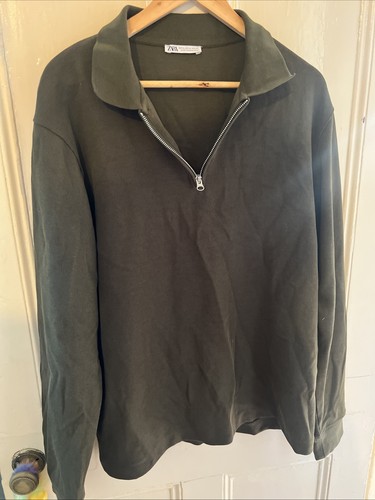 Zara green zip - zara, 1/4