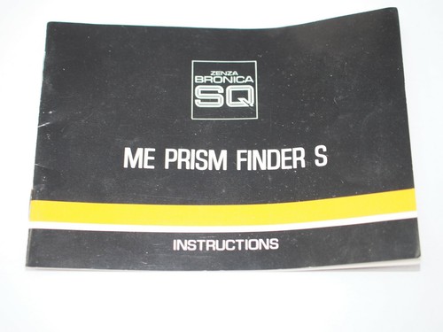 Bronica prism finder - me, s