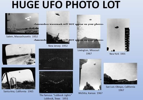Huge ufo flying saucer - flying, 10