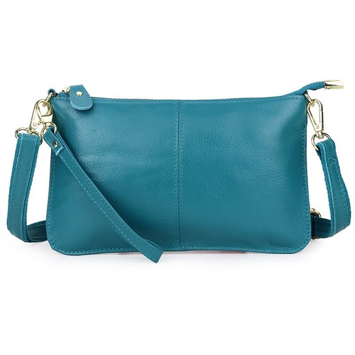 Womens genuine leather clutch - womens,