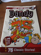 last ever dandy comic december 2012,includes issue 1