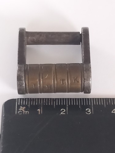 Victorian brass 3cm roller - 3cm, 4