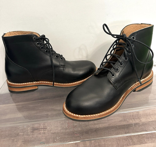 Wilcox century black - black, leather