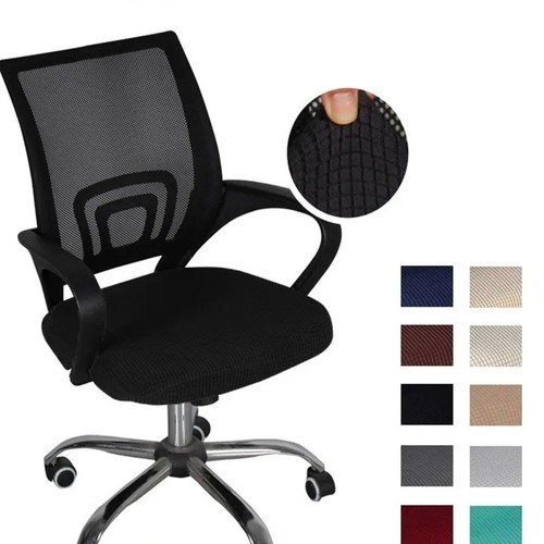 Velvet office chair seat - office,