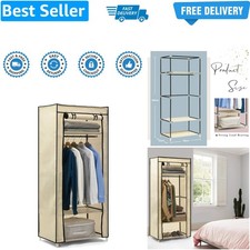 Single Canvas Wardrobe