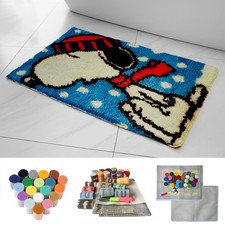 Snoopy DIY Latch Hook Kit Rug