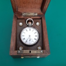 Antique Pocket Watch Box /
