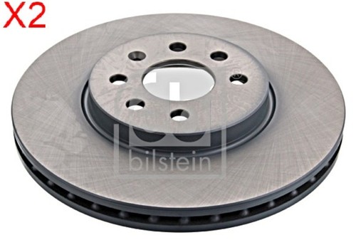 Febi x2pcs front - febi, disc