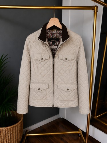 Barbour diamond quilted