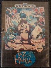 Taz-Mania, Sega Mega Drive, PAL, Manual included, Untested