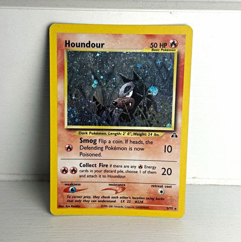 Pokémon tcg houndour holo - tcg,