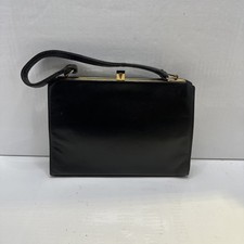 Handbag: Ladies Black Leather