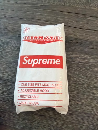 Supreme ballpark adult rain - x,