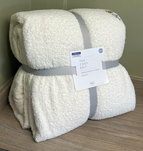 Super king bed set - m&s,
