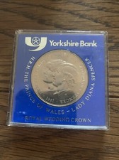 Genuine 1981 HRH The Prince Of Wales And Lady Diana Spencer Commemorative Coin