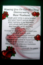 Laminated Memorial Remembrance