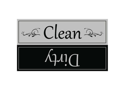 Clean dirty dishwasher - /,