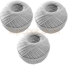 30 Roll Balls - White Cotton String Thread Rope Roll Twine Decoration Craft Gift