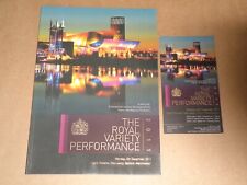 Tony Bennett 2011 Royal Variety Programme + Ticket (Leona Lewis/Pixie Lott)
