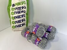 8x Phildar Yarn Acrylic Cotton Mix Bundle - Shade 332R113 Approx 400g