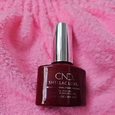 CND Shellac Luxe Gel Polish UV & LED,  Decadence red colour. 12.5ML.