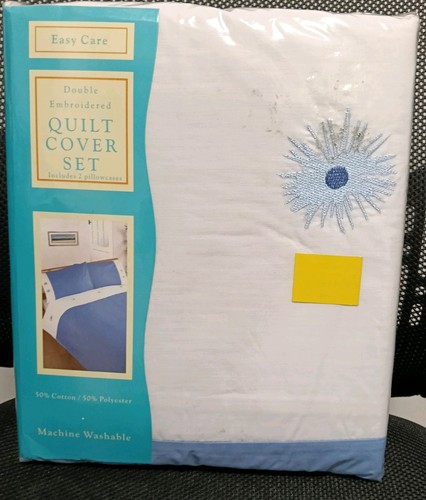 New double quilt cover - double, set