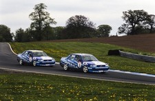 Andy Rouse Team Securicor ICS Toyota Toyota Carina leads Will- 1992 Old Photo