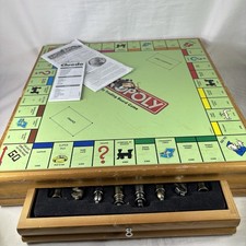 WOODEN MONOPOLY CLUDO CHESS