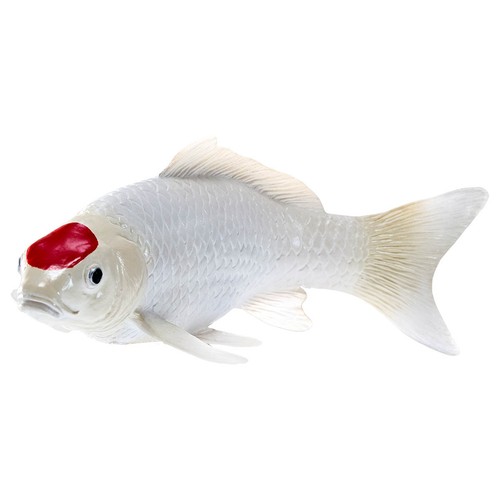 Tancho koi fish figurine hand - tancho,