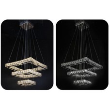 LED Chandelier Modern Crystal