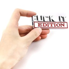 FUCK-IT EDITION Emblem Badge