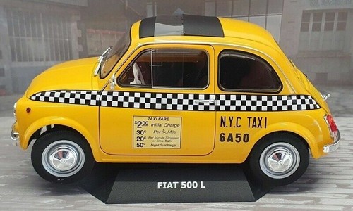 Scale fiat 500 new york - 1/18,